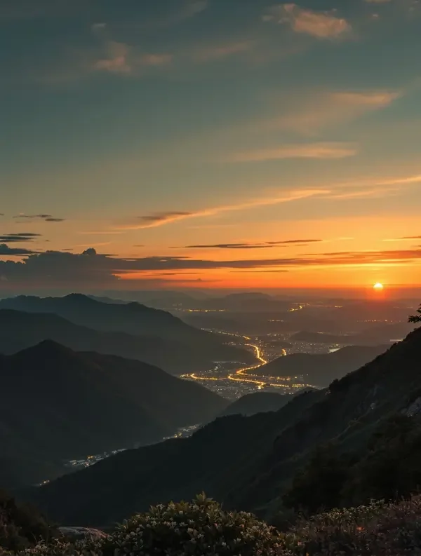 山顶的日落与晚风 - 周末去哪 - 花都影视